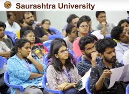 Class at Saurashtra University in Ahmedabad