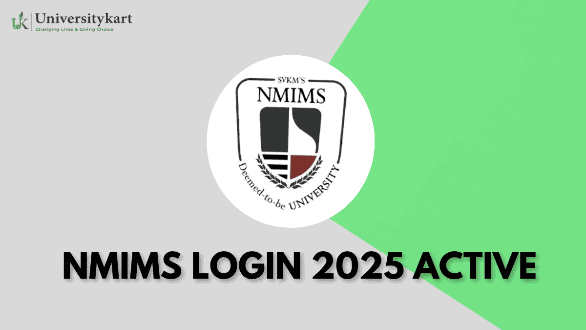 NMIMS Login 2025 Active