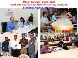 Placement fest at Bhakta Kavi Narsinh Mehta University in Junagadh