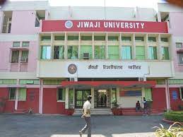 Building  Jiwaji University in Gwalior