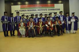 Convocation at PSG Institute of Medical Sciences & Research in Coimbatore