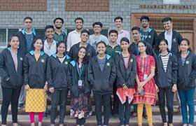 Group photo Dhirubhai Ambani Institute of Information and Communication Technology in Gandhinagar