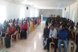 Auditorium of NTR Government Degree College, Valmikipuram in Chittoor	