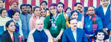 Group Photo Indira Kala Sangeet Vishwavidyalaya in Balod