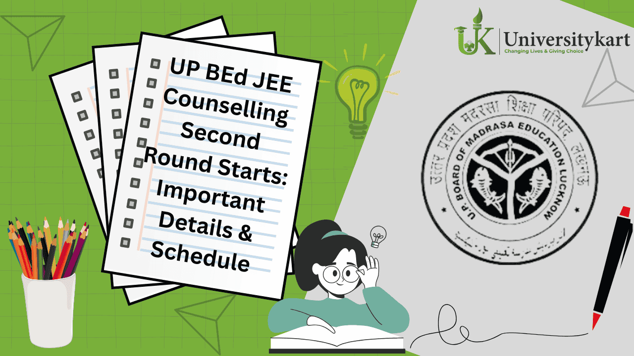 UP BEd JEE Counselling Second Round Starts