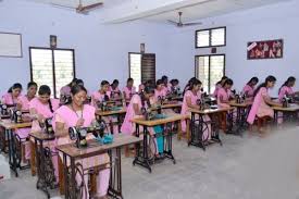 Sewing Class of Women`s Christian College in Chennai	