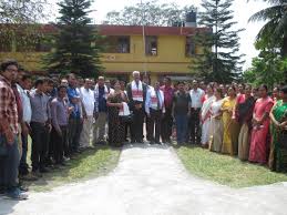 Group photo Barnagar College, Barpeta in Barpeta	