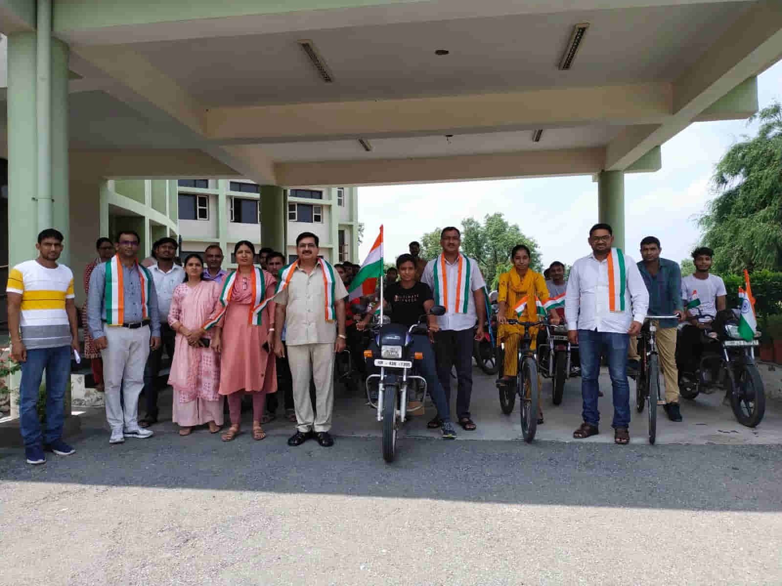 Group photo Government College kosali in Rewari