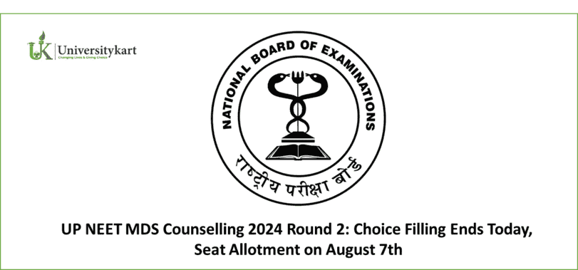 UP NEET MDS Counselling 2024 Round 2