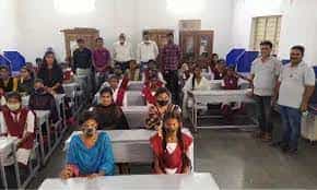 Class Room of Government Degree college, Satyavedu in Chittoor	