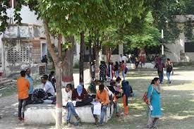 Students Pt. J.L.N. College  Banda in Banda