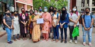 Certificate Distribution Bethune College in Kolkata