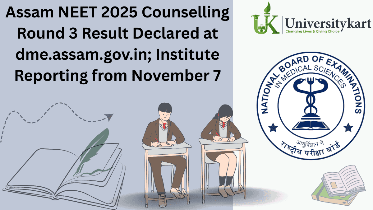 Assam NEET 2025 Counselling