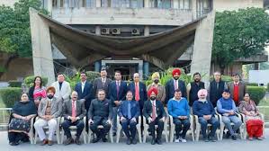 Teachers at Panjab University in Patiala