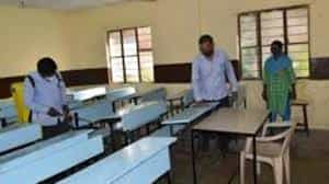 Class Room of Government Degree College, Nagari in Chittoor	