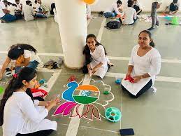 Rangoli Festivls Photo KB Raval College Of Pharmacy, Gandhinagar in Gandhinagar