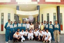 Sport team group photo  Shri Shivaji College of Education (SSCE), Amravati in Amravati