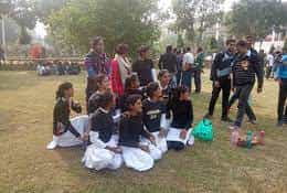 Students  Brajkishor Vishnukumar Mahavidyalaya in Jalaun