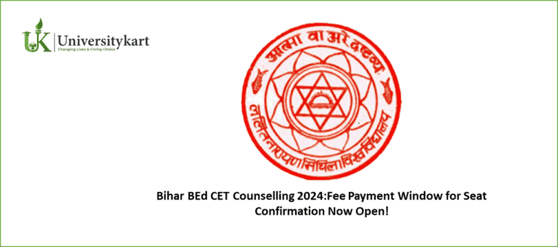 Bihar BEd CET Counselling 2024