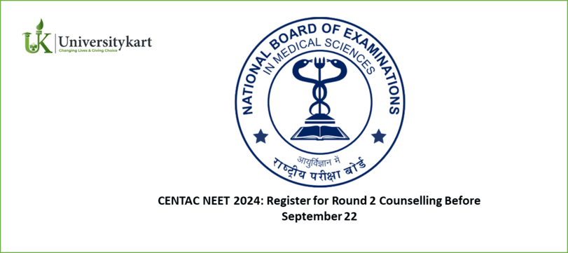 CENTAC NEET 2024 Registeration 