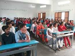 Class Room of Government Degree College, Seethammapeta in Srikakulam	