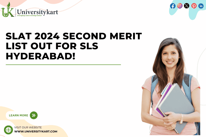 SLAT 2024 Second Merit List Out