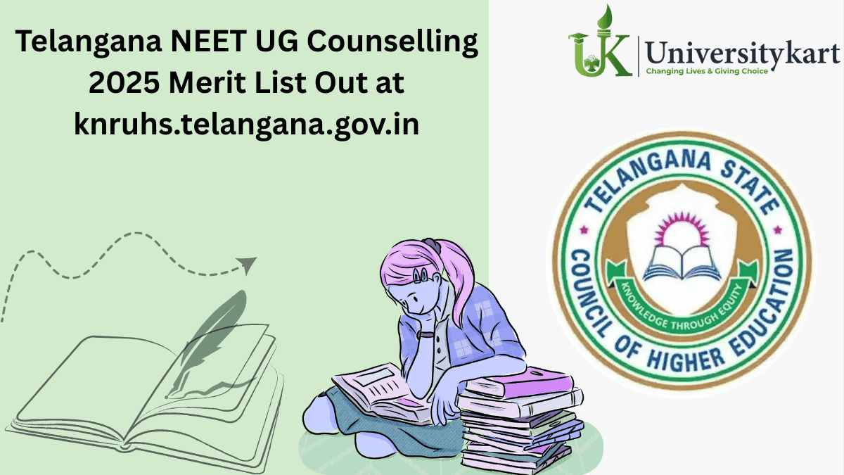 Telangana NEET UG 2025 Merit List Out