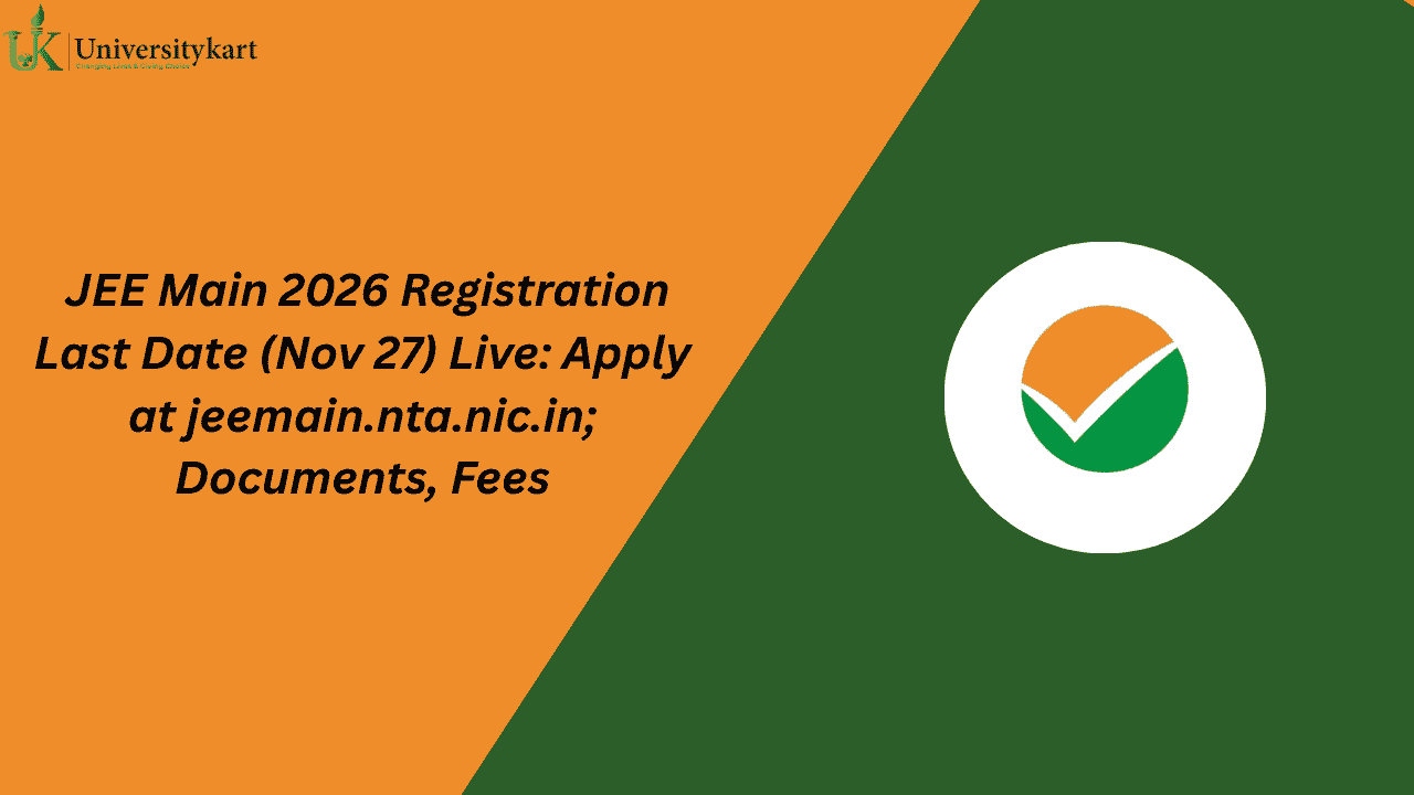 JEE Main 2026 Registration Last Date