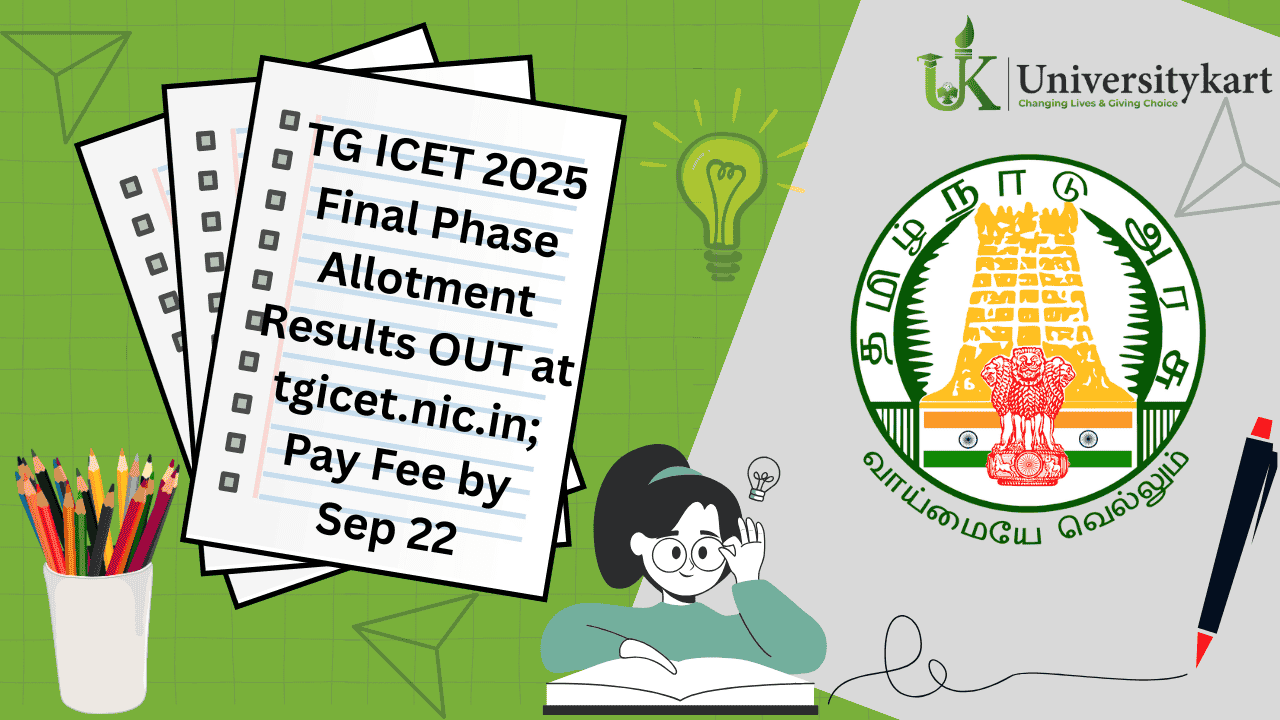 TG ICET 2025 Final Phase Allotment Results OUT 