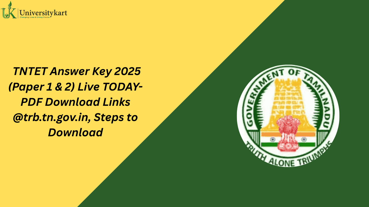 TNTET Answer Key 2025
