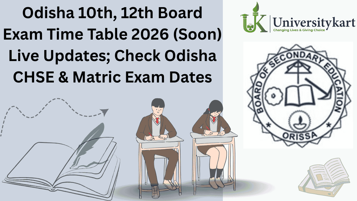 Odisha 10th, 12th Board Exam
