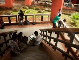 Stairs Dr. Babasaheb Ambedkar Technological University in Raigad