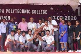 Group photo St. Joseph Polytechnic College, Coimbatore 