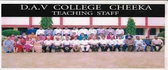 College Staff D.A.V. College Cheeka in Kaithal	