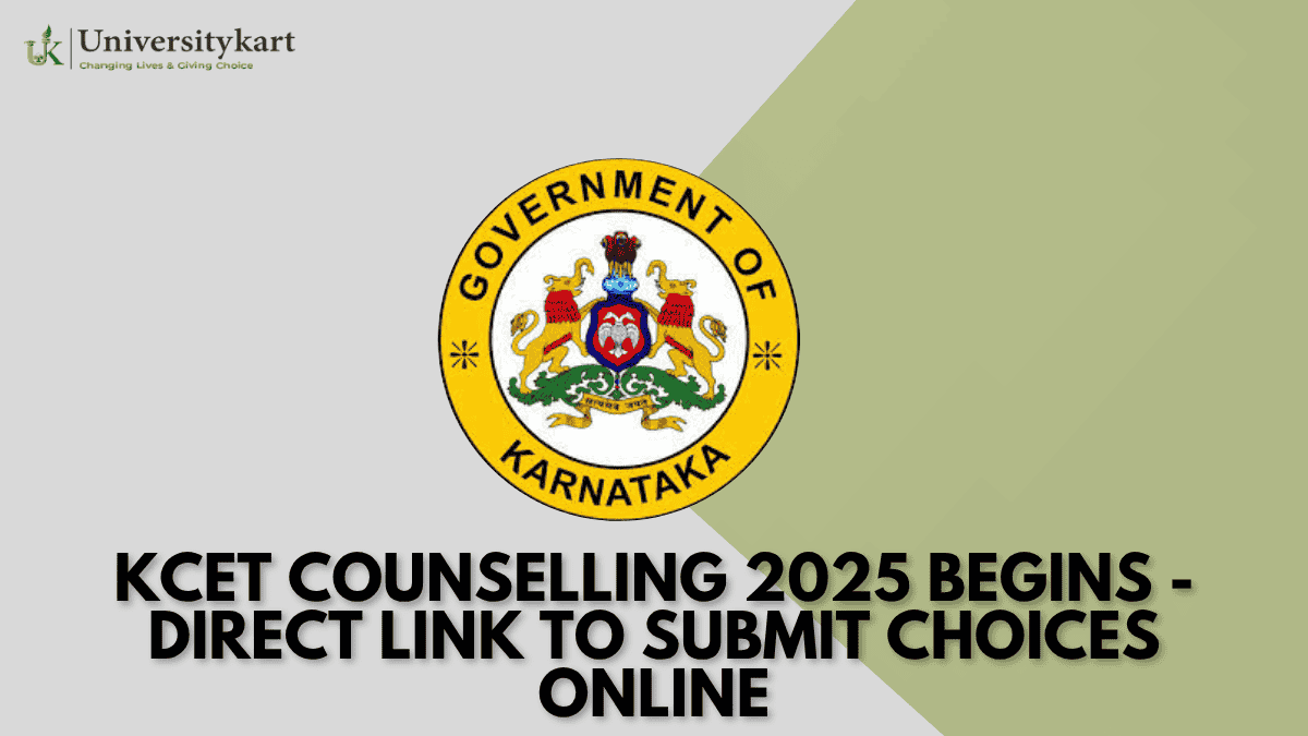 KCET Counselling 2025 Begins