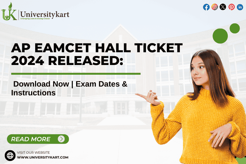 AP EAMCET Hall Ticket 2024 Released: Download Now | Exam Dates & Instructions