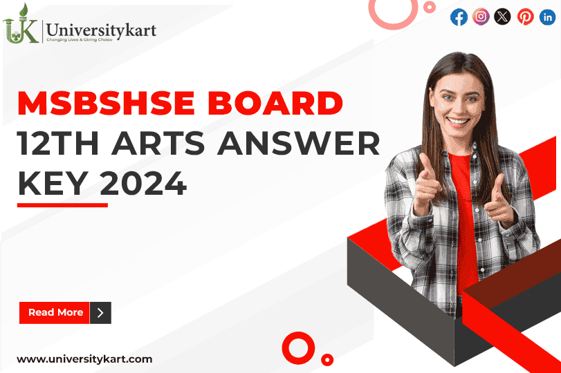 MSBSHSE BOARD 12th Arts Answer Key 2024