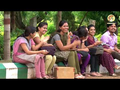 Students at Campus of Davangere University in Davanagere