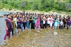 Group photo Arya Kanya Pathshala Degree College (AKPDC, Hapur) in Bulandshahar