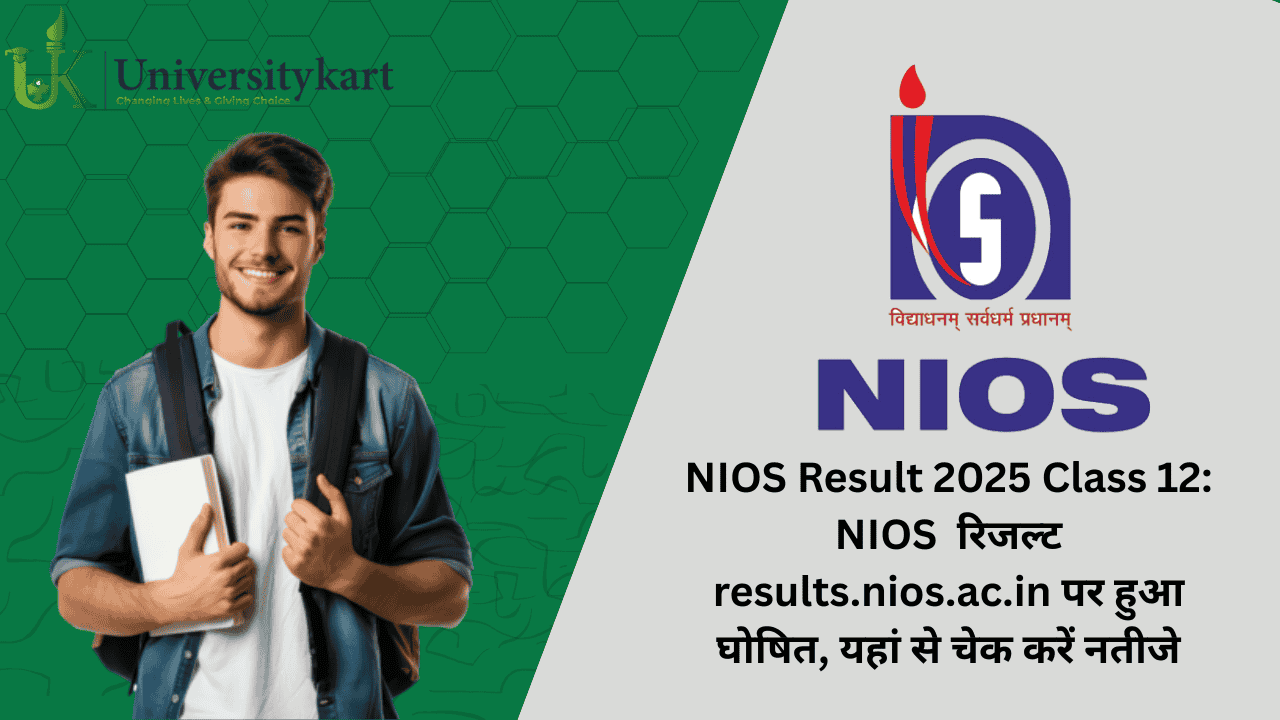 NIOS Result 2025 Class 12