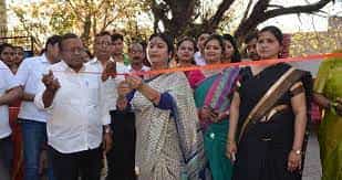 Group photo Mahaveer Prasad Smarak Mahila Mahavidyalaya in Ambedkar Nagar