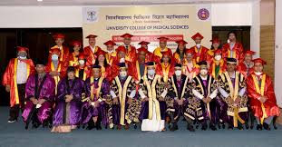 Group photo University College of Medical Sciences in New Delhi