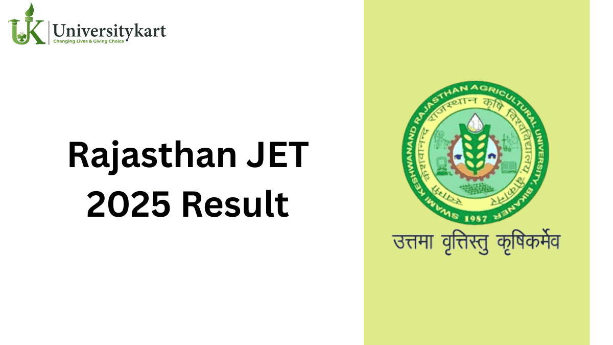 Rajasthan JET 2025 Result