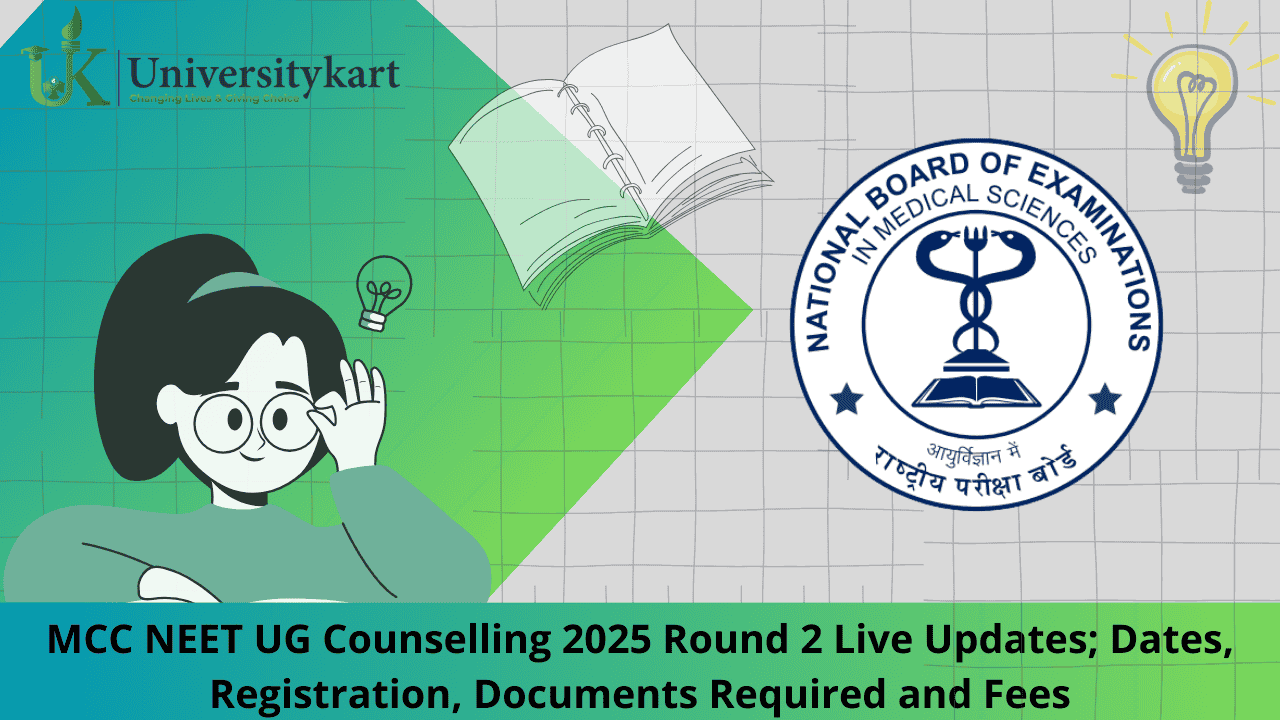 MCC NEET UG Counselling 2025 Round 2 Live Updates