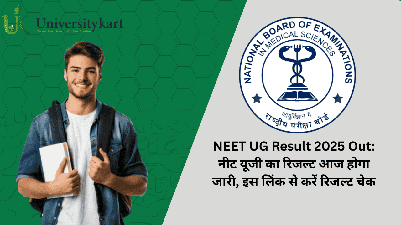 NEET UG Result 2025 Out