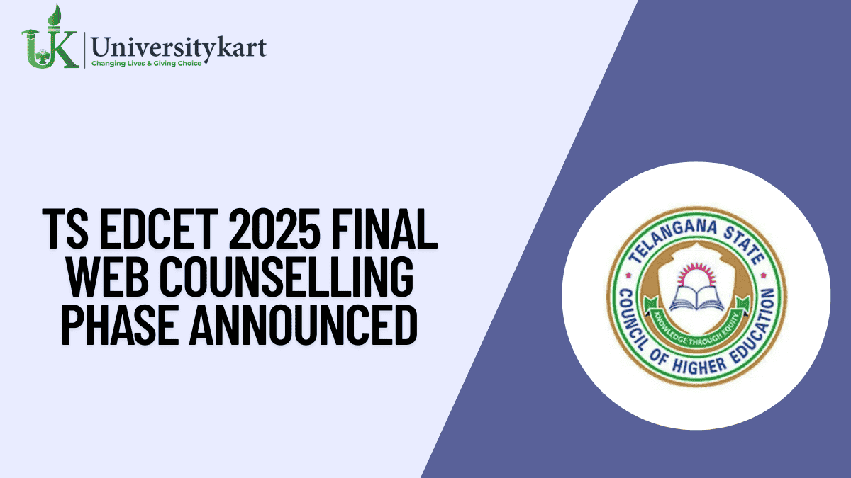 TS EdCET 2025 Final Web Counselling Phase