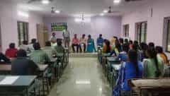 Class Room of Government Degree College, Mydukur in Kadapa
