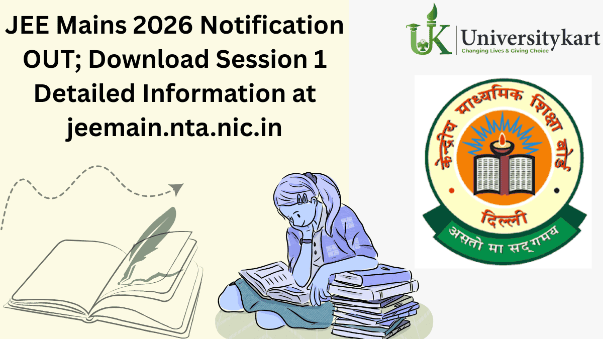 JEE Mains 2026 Notification
