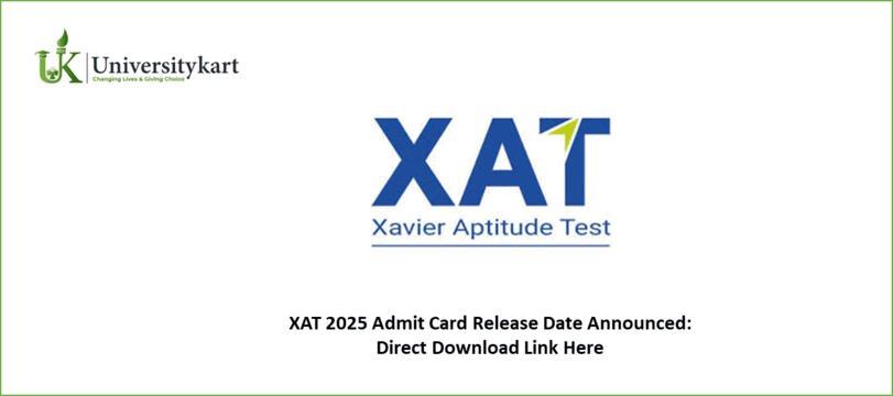 XAT 2025 Admit Card Release Date 