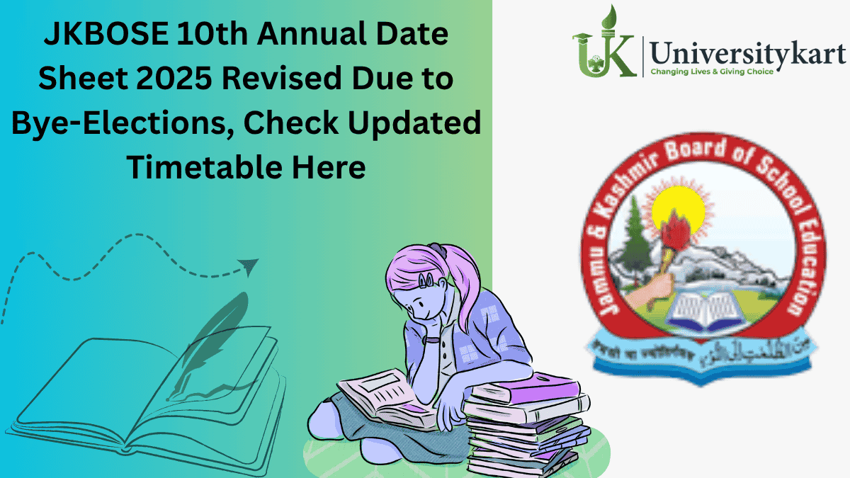 JKBOSE Class 10 Date Sheet 2025